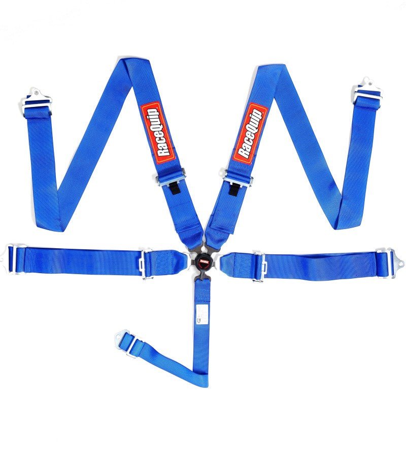 RaceQuip Blue SFI CAMLOCK 5pt PD Lap Seat Belt - Seat Belts & Harnesses - Racequip at Garage 56 Engineering