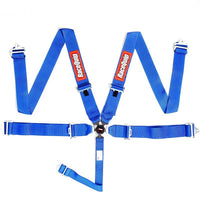 RaceQuip Blue SFI CAMLOCK 5pt PD Lap Seat Belt - Seat Belts & Harnesses - Racequip at Garage 56 Engineering