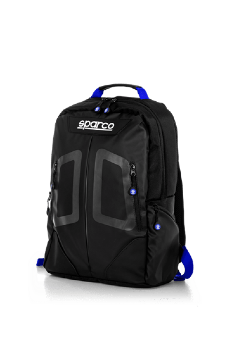 Sparco Bag Stage BLK/BLU - Bags - Backpacks - SPARCO at Garage 56 Engineering