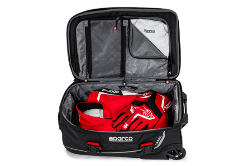 Sparco Bag Tavel BLK/SIL - Bags - Luggage & Travel - SPARCO at Garage 56 Engineering
