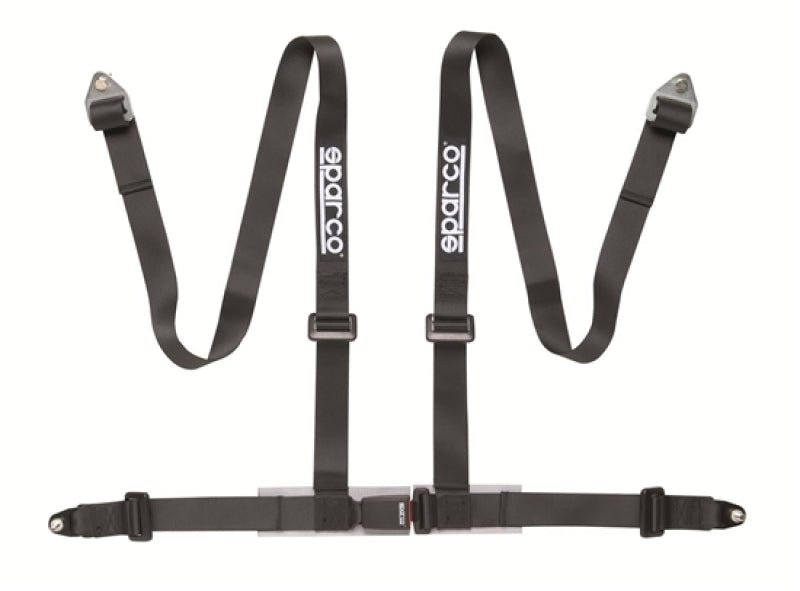 Sparco Belt 2 Inch Black 4Pt Bolt - In - Seat Belts & Harnesses - SPARCO at Garage 56 Engineering