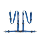 Sparco Belt 2 Inch Blue 4Pt Snap - In - Seat Belts & Harnesses - SPARCO at Garage 56 Engineering
