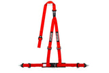 Sparco Belt 2 Inch Red 3Pt Dbl Rel - Seat Belts & Harnesses - SPARCO at Garage 56 Engineering