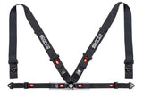 Sparco Belt 4Pt 3in/2in Competition Harness - Black - Seat Belts & Harnesses - SPARCO at Garage 56 Engineering