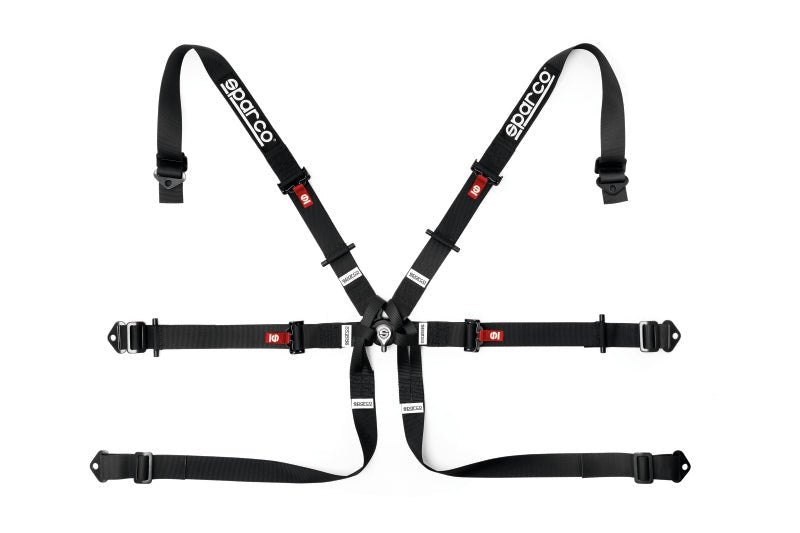 Sparco BELT 6 PNT 2in FORMULA BLK - Seat Belts & Harnesses - SPARCO at Garage 56 Engineering