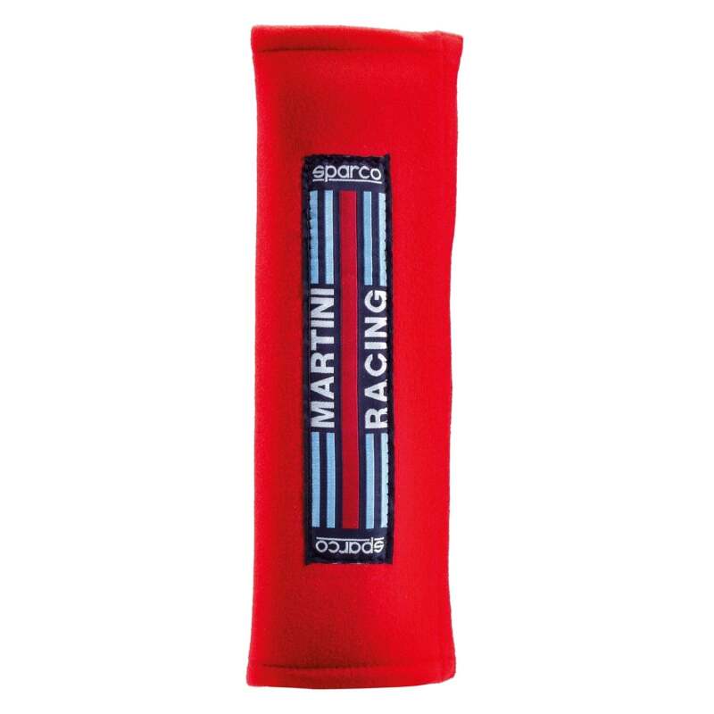 Sparco Belt Pad Martini-Racing Red - Seat Belts & Harnesses - SPARCO at Garage 56 Engineering