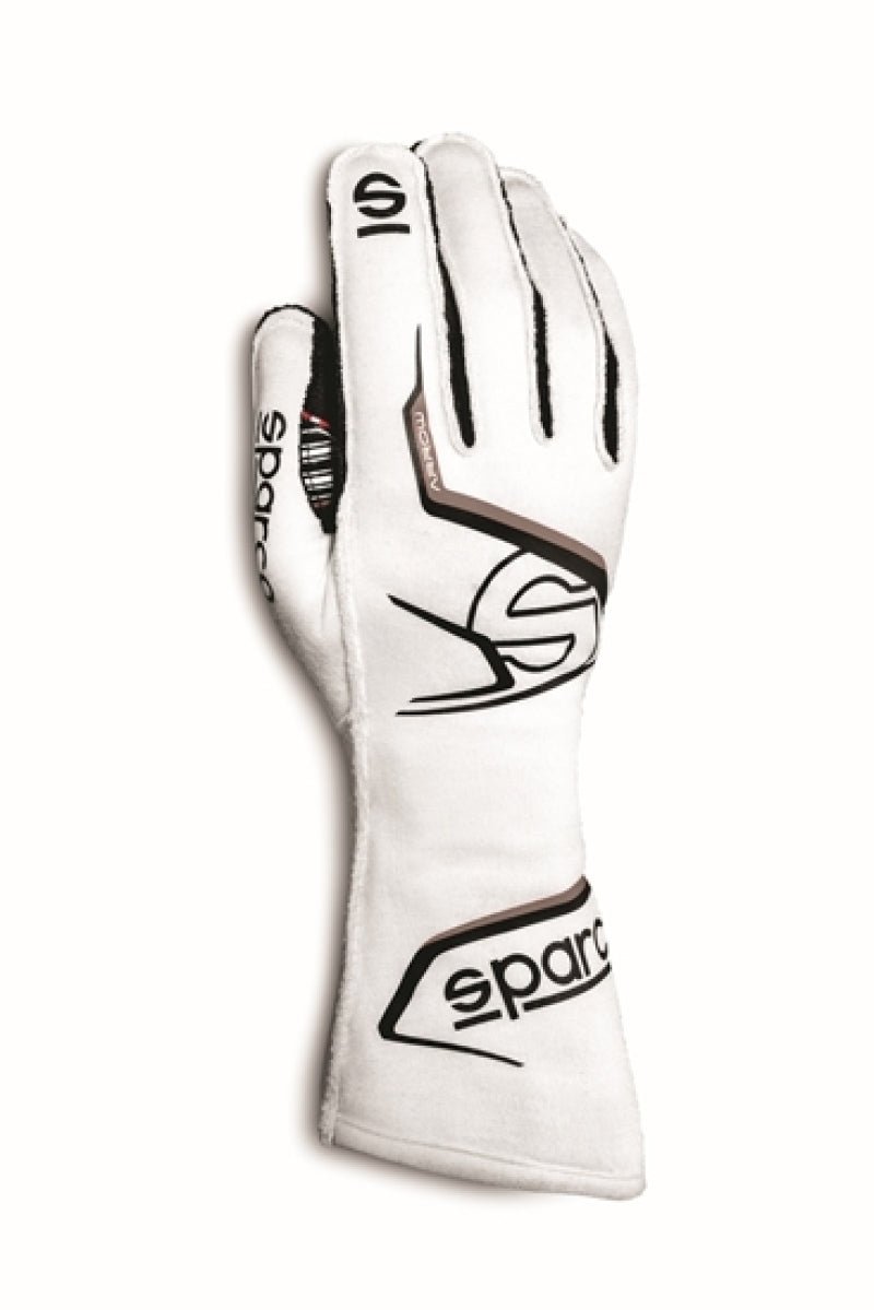 Sparco Glove Arrow 09 WHT/BLK - Racing Gloves - SPARCO at Garage 56 Engineering