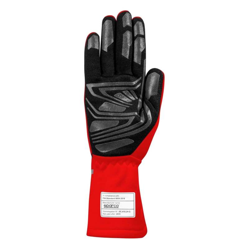 Sparco Glove Land+ 10 Red - Racing Gloves - SPARCO at Garage 56 Engineering