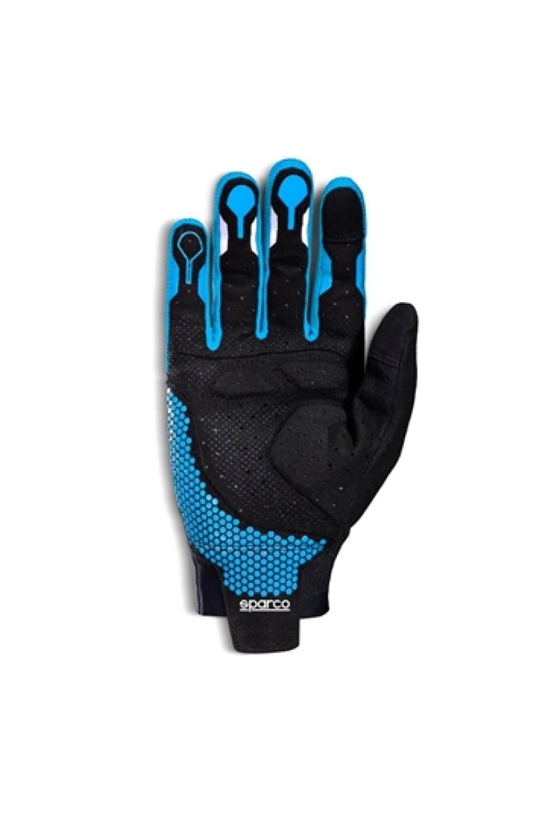 Sparco Gloves Hypergrip+ 08 Black/Blue - Racing Gloves - SPARCO at Garage 56 Engineering