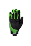 Sparco Gloves Hypergrip+ 10 Black/Green - Racing Gloves - SPARCO at Garage 56 Engineering