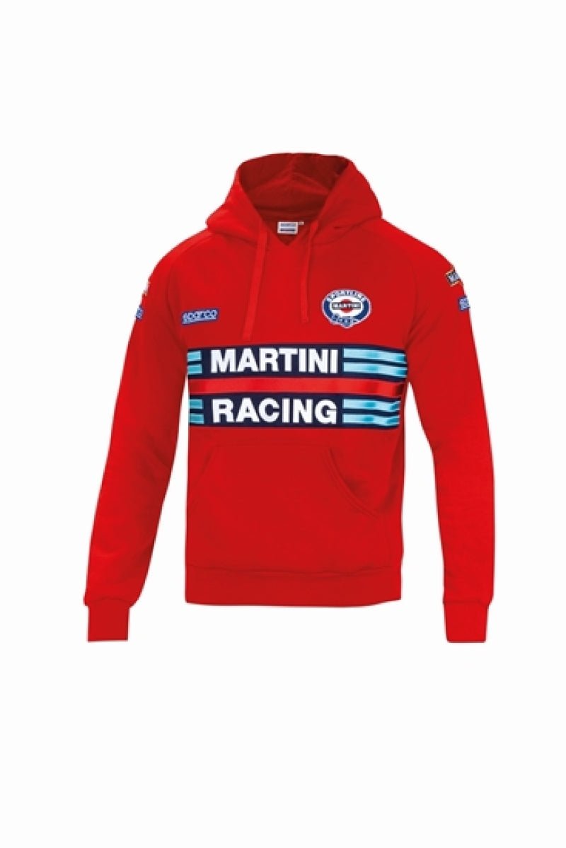 Sparco Hoodie Martini - Racing XL Red - Sweatshirts - SPARCO at Garage 56 Engineering