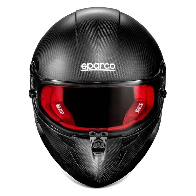 SPARCO Stealth RF Carbon Helmet - Medium/Large - Red - Helmets and Accessories - SPARCO at Garage 56 Engineering
