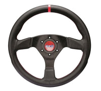 Sparco Steering Wheel R383 Champion Black Leather / Red Stiching - Steering Wheels - SPARCO at Garage 56 Engineering
