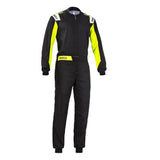 Sparco Suit Rookie Small BLK/YEL - Racing Suits - SPARCO at Garage 56 Engineering