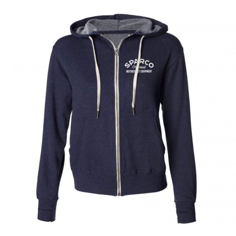 Sparco Sweatshirt ZIP Garage NVY - XXL - Sweatshirts - SPARCO at Garage 56 Engineering