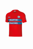 Sparco T-Shirt Martini - Racing Large Red - Shirts - SPARCO at Garage 56 Engineering