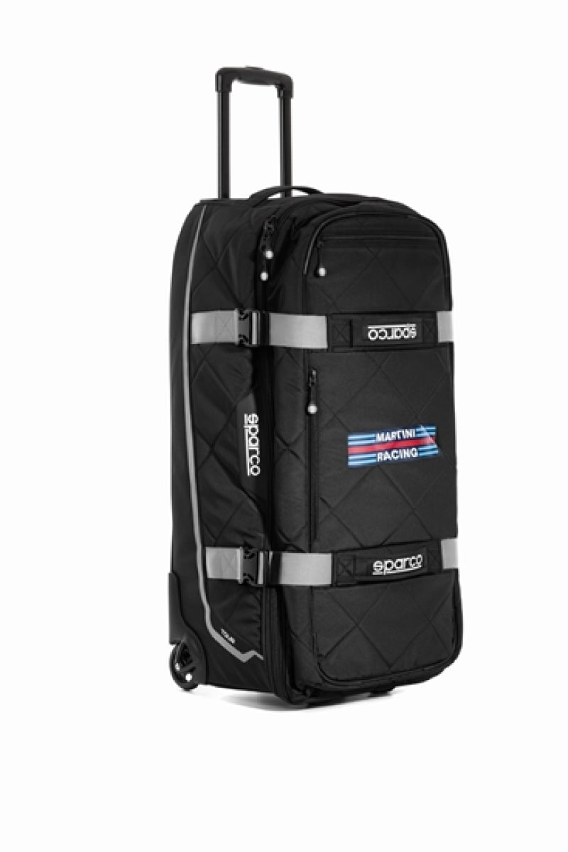 Sparco Tour Bag Martini - Racing Black/Silver - Bags - Backpacks - SPARCO at Garage 56 Engineering