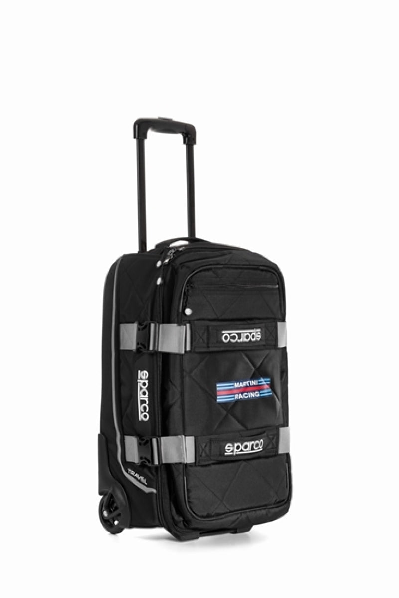 Sparco Travel Bag Martini - Racing Black/Silver - Bags - Luggage & Travel - SPARCO at Garage 56 Engineering