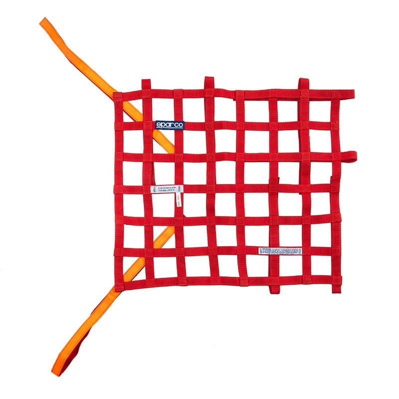 Sparco Window Net Fia Red - Seat Belts & Harnesses - SPARCO at Garage 56 Engineering