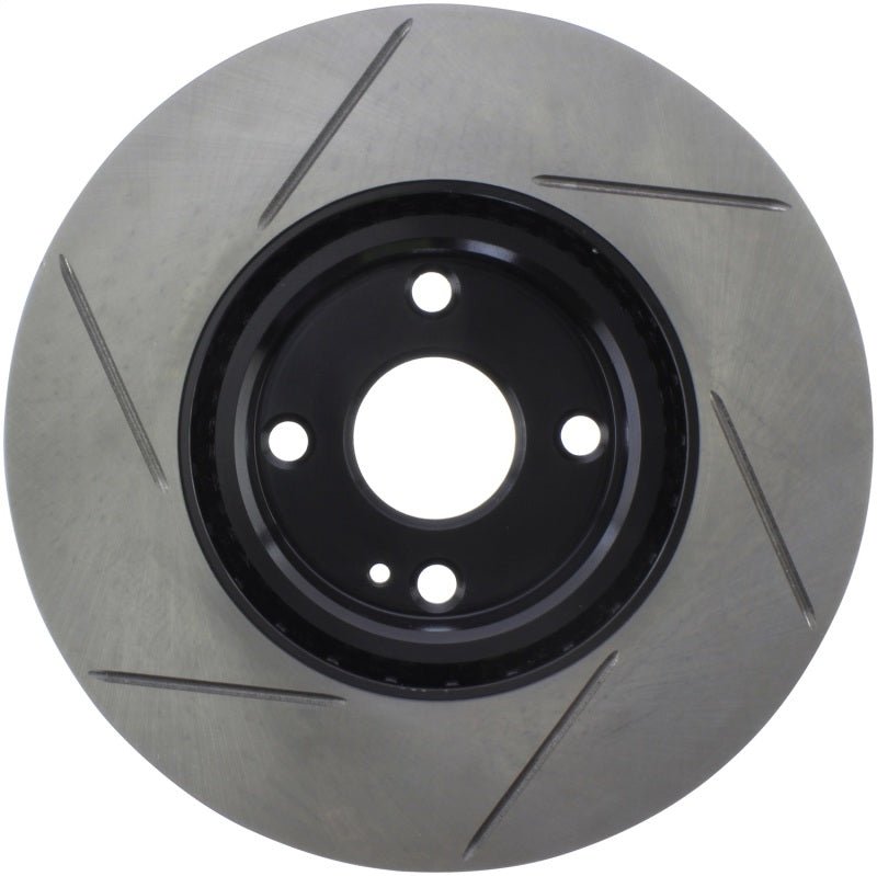 StopTech Front Driver Side Slotted Sport Brake Rotor - ND MX - 5 (16+) - Brake Rotors - Slotted - Stoptech at Garage 56 Engineering