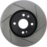 StopTech Front Driver Side Slotted Sport Brake Rotor - ND MX - 5 (16+) - Brake Rotors - Slotted - Stoptech at Garage 56 Engineering
