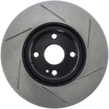StopTech Front Passenger Side Slotted Sport Brake Rotor - ND MX - 5 (16+) - Brake Rotors - Slotted - Stoptech at Garage 56 Engineering