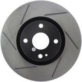 StopTech Front Passenger Side Slotted Sport Brake Rotor - ND MX - 5 (16+) - Brake Rotors - Slotted - Stoptech at Garage 56 Engineering
