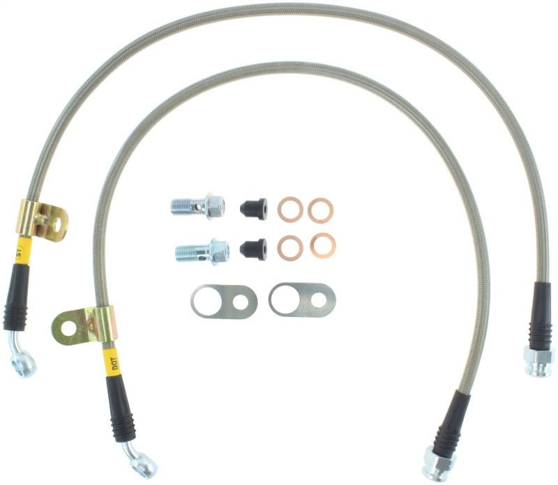 StopTech Stainless Steel Front Brake Line Kit - NC MX - 5 (06 - 15) - Brake Line Kits - Stoptech at Garage 56 Engineering