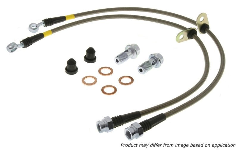 StopTech Stainless Steel Rear Brake lines for 1990 - 2005 Mazda Miata - Brake Line Kits - Stoptech at Garage 56 Engineering