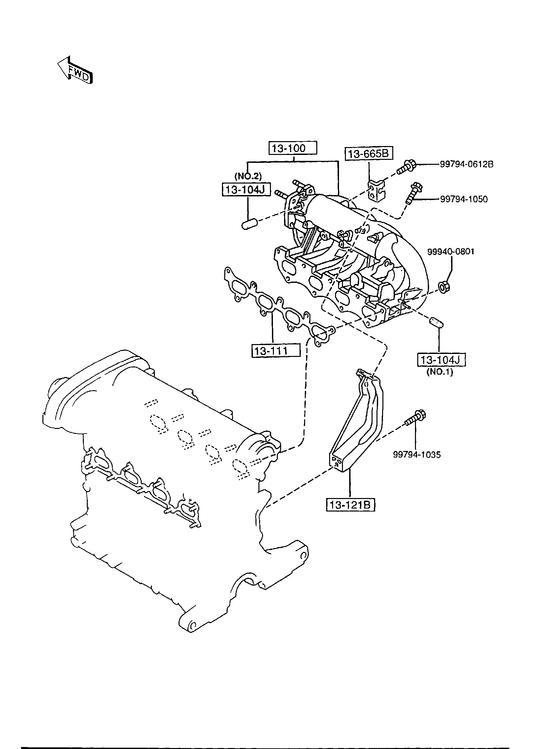 INLET MANIFOLD [1996 Miata]