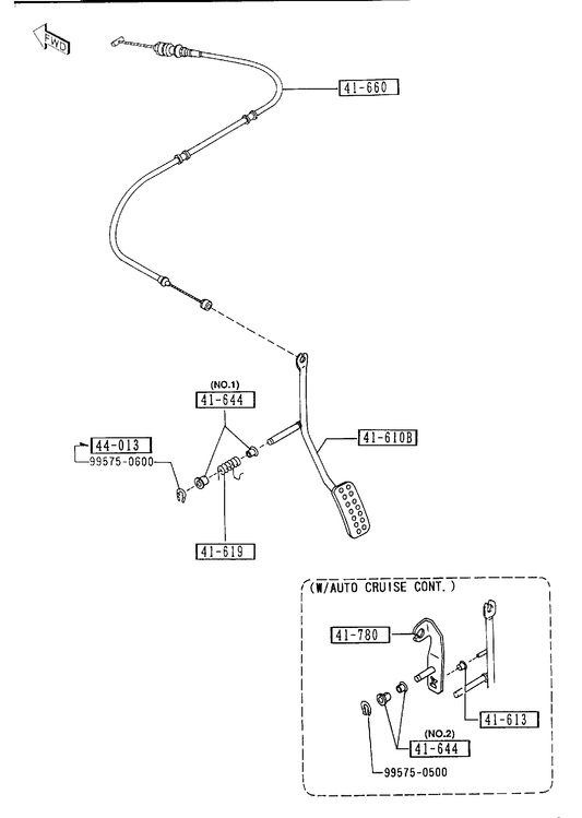 ACCELERATOR CONTROL SYSTEM [1995 Miata]