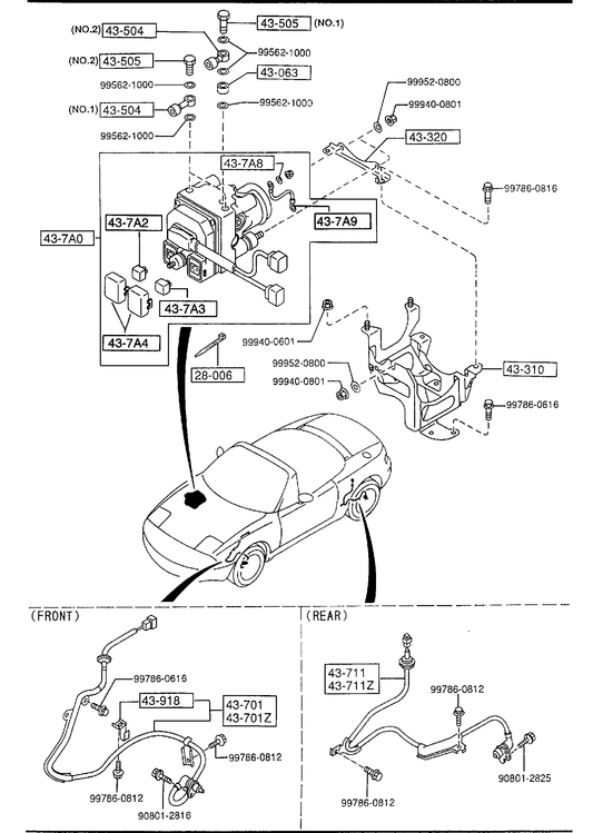 ANTI LOCK BRAKE SYSTEM [1995 Miata]
