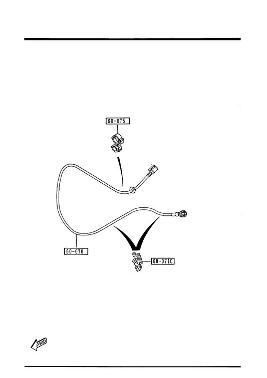 SPEEDOMETER CABLE [1995 Miata]