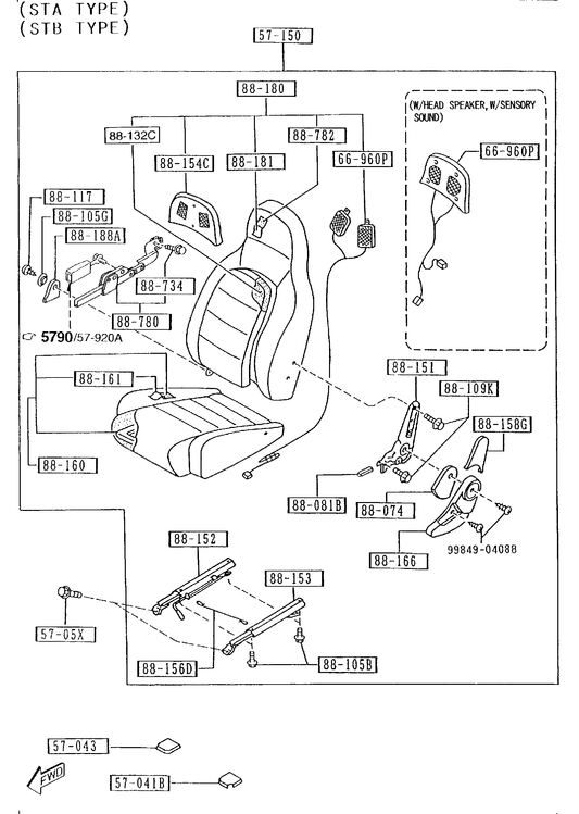 SEATS [1996 Miata]