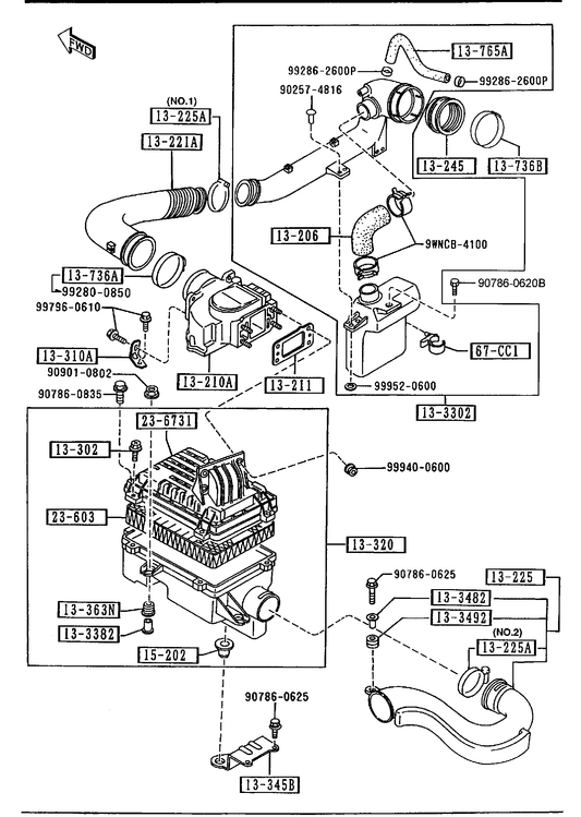 AIR CLEANER [1993 MIATA] - Garage 56 Engineering