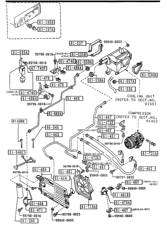 AIR CONDITIONER [1992 MIATA] - Garage 56 Engineering