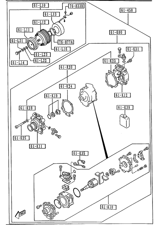 AIR CONDITIONING COMPRESSOR COMPONENTS [1992 MIATA] - Garage 56 Engineering