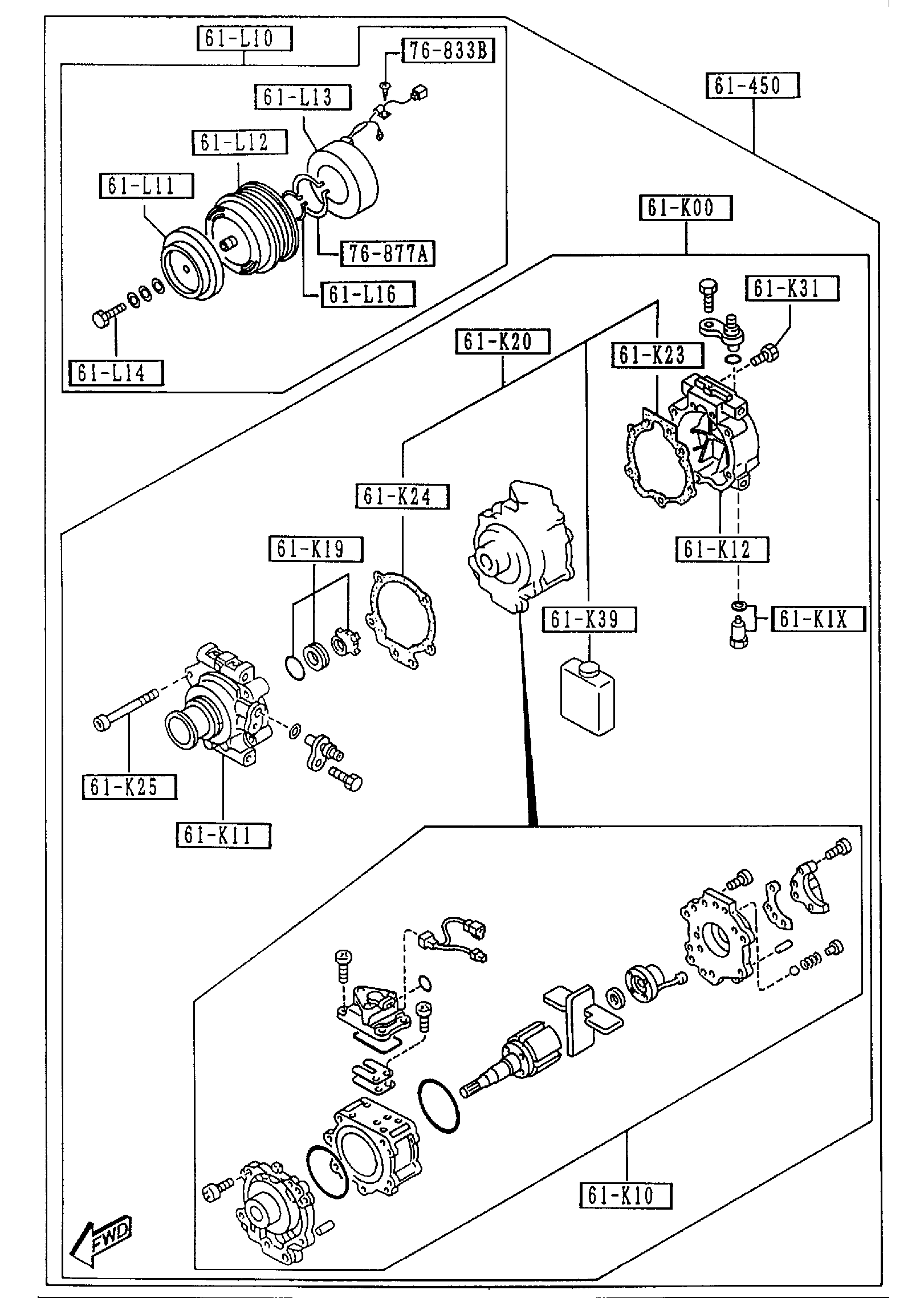 AIR CONDITIONING COMPRESSOR COMPONENTS [1996 Miata] - Garage 56 Engineering