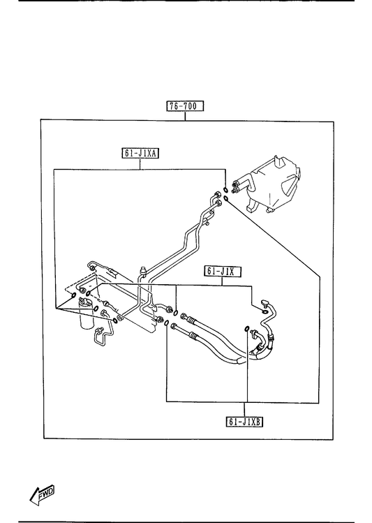 AIR CONDITIONING COOLING PIPE O-RING [1993 MIATA] - Garage 56 Engineering