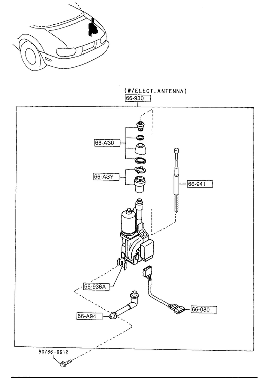 AUDIO SYSTEMS (ANTENNA & SPEAKER) [1995 Miata] - Garage 56 Engineering