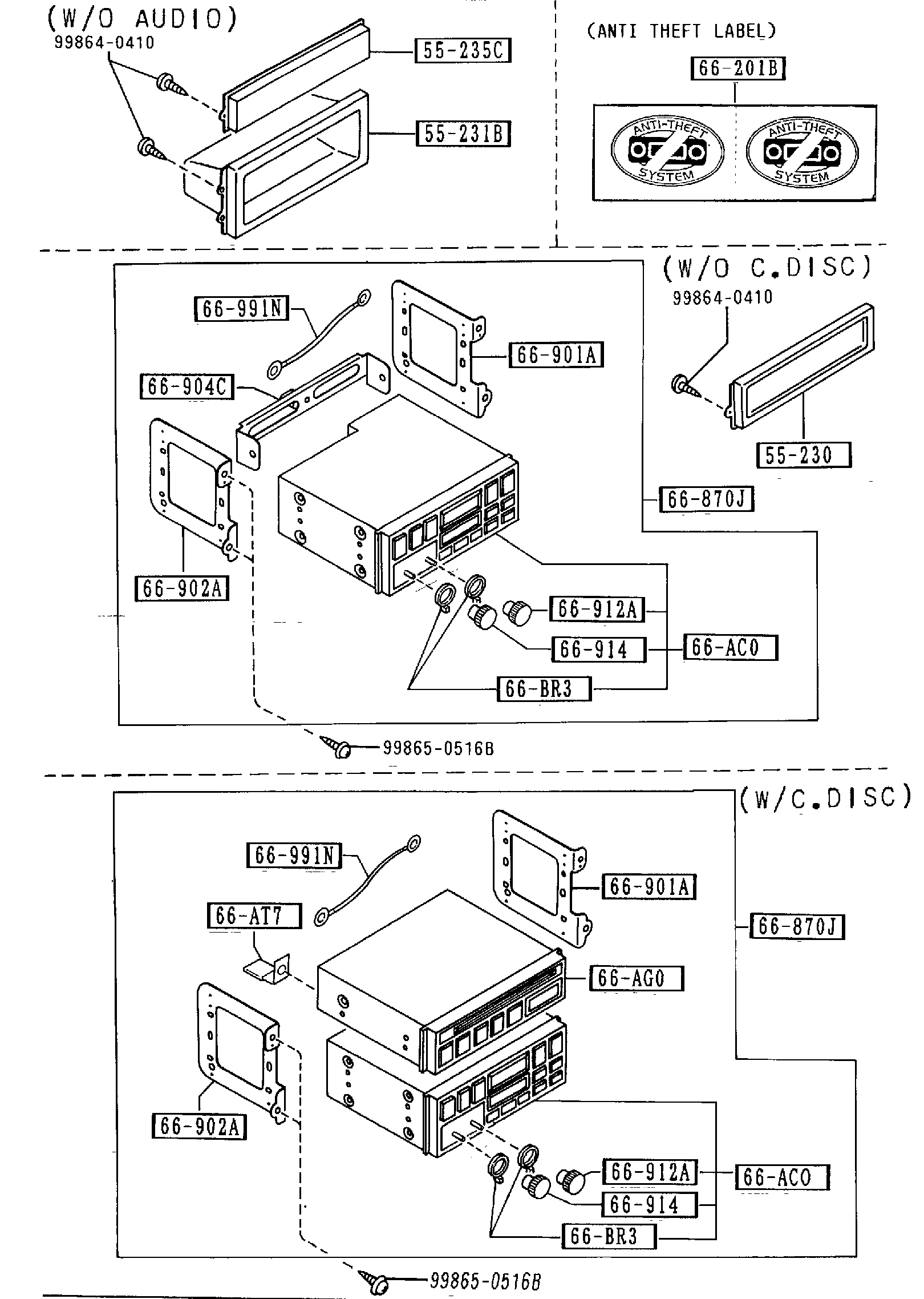 AUDIO SYSTEMS (RADIO & TAPE DECK) [1990 Miata] - Garage 56 Engineering