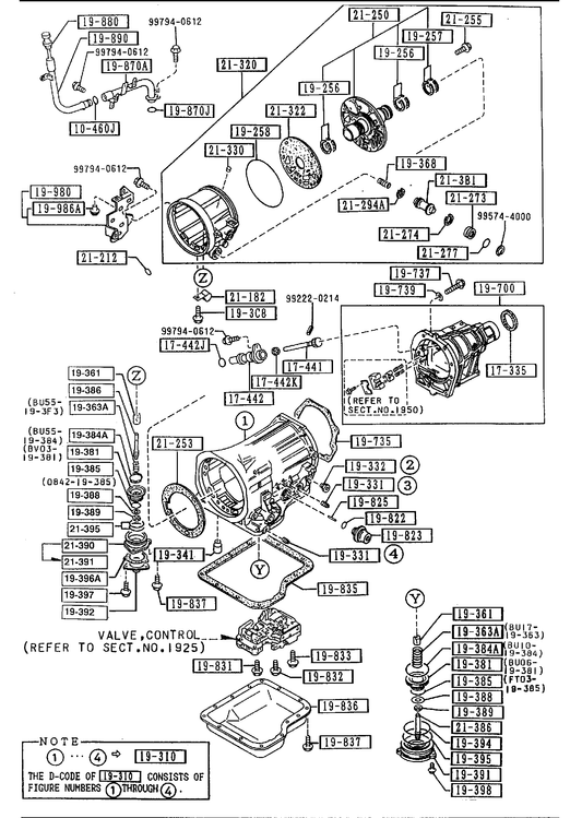 AUTOMATIC TRANSMISSION CASE & MAIN CONTROL SYSTEM [1992 MIATA] - Garage 56 Engineering
