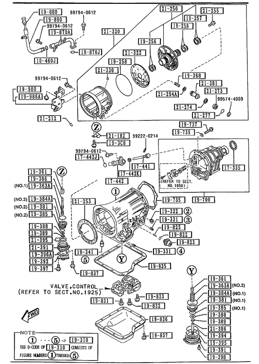 AUTOMATIC TRANSMISSION CASE & MAIN CONTROL SYSTEM [1993 MIATA] - Garage 56 Engineering