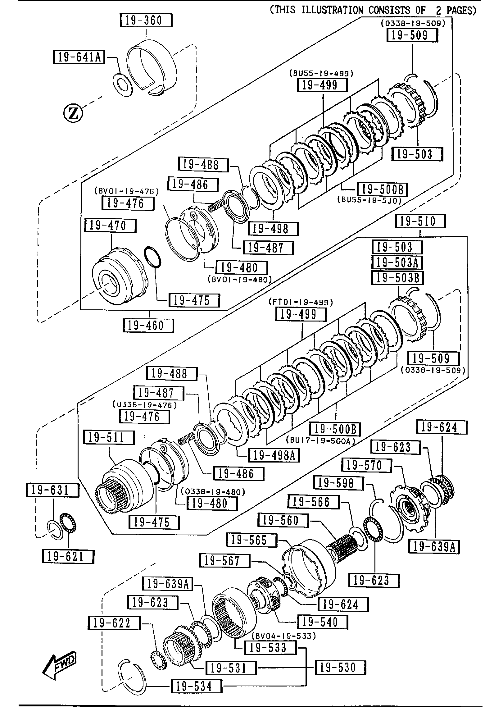 AUTOMATIC TRANSMISSION CLUTCHES & PLANETARY GEARS [1990 Miata] - Garage 56 Engineering