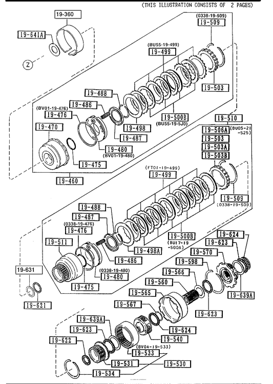 AUTOMATIC TRANSMISSION CLUTCHES & PLANETARY GEARS [1992 MIATA] - Garage 56 Engineering