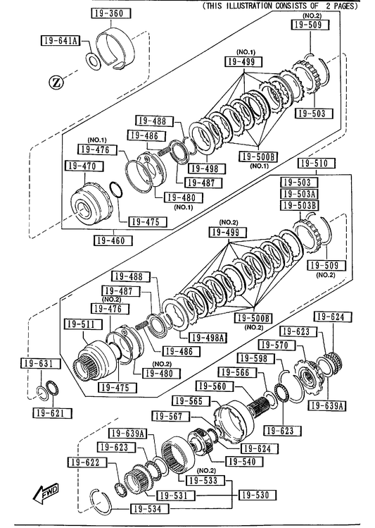 AUTOMATIC TRANSMISSION CLUTCHES & PLANETARY GEARS [1993 MIATA] - Garage 56 Engineering