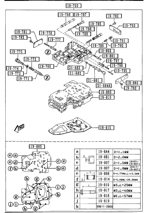 AUTOMATIC TRANSMISSION CONTROL VALVE [1992 MIATA] - Garage 56 Engineering