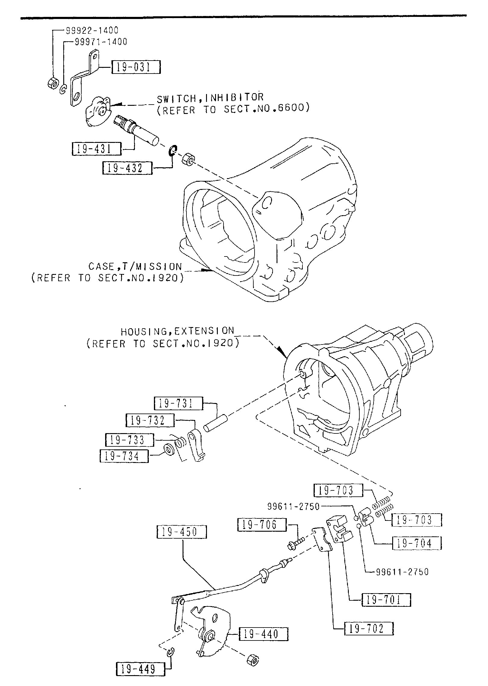 AUTOMATIC TRANSMISSION MANUAL LINKAGE SYSTEM [1990 Miata] - Garage 56 Engineering