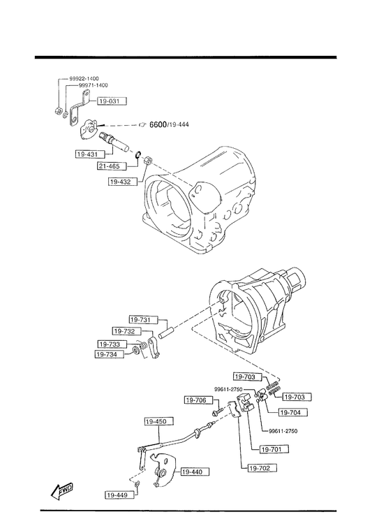 AUTOMATIC TRANSMISSION MANUAL LINKAGE SYSTEM [1994 Miata] - Garage 56 Engineering