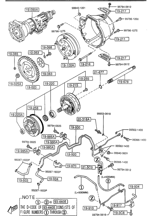 AUTOMATIC TRANSMISSION TORQUE CONVERTER, OIL PUMP & PIPINGS [1995 Miata] - Garage 56 Engineering